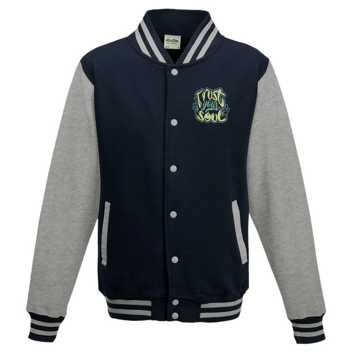 JHA043 AWDis Mens Letterman Jacket