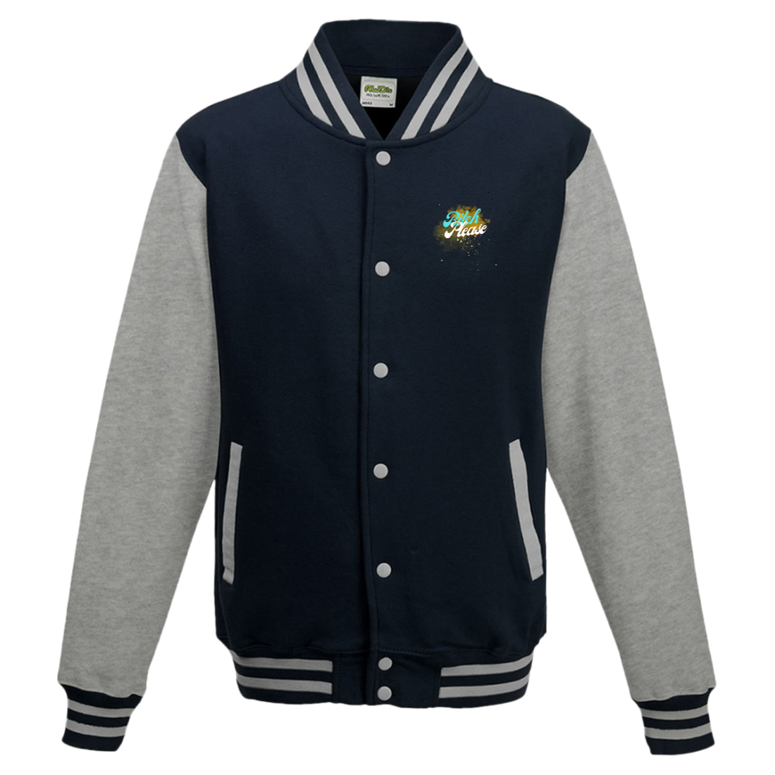 JHA043 AWDis Mens Letterman Jacket