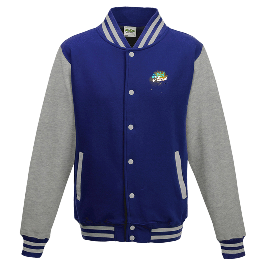 JHA043 AWDis Mens Letterman Jacket