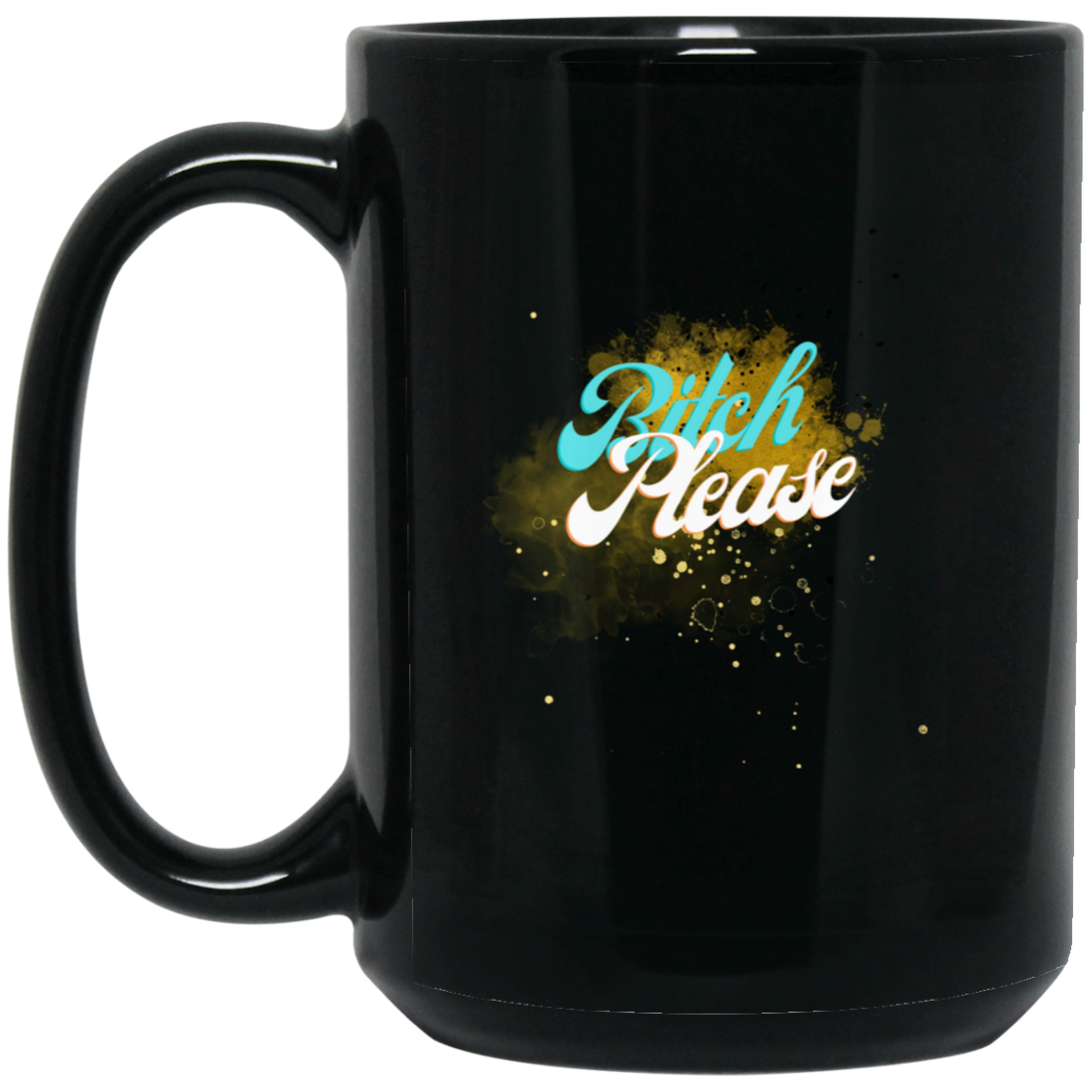 BM15OZ 15oz Black Mug