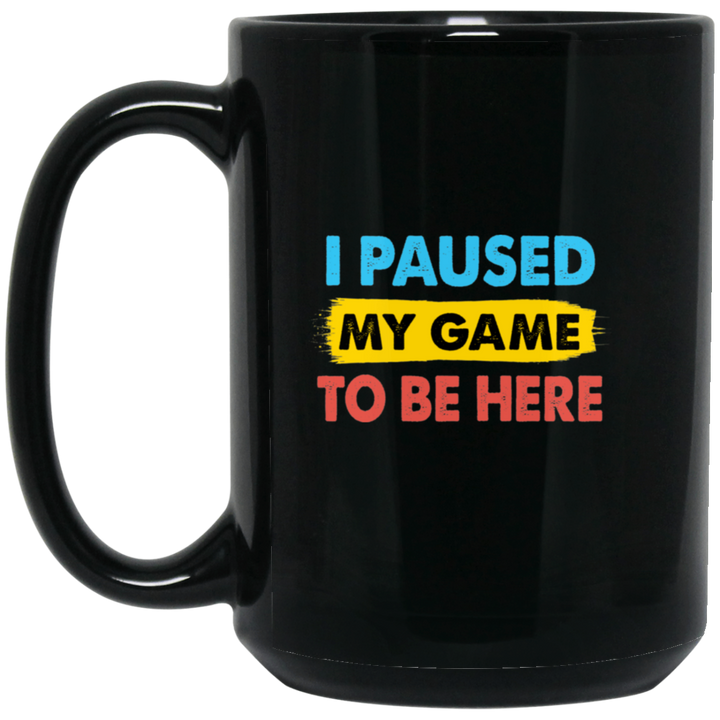 BM15OZ 15oz Black Mug