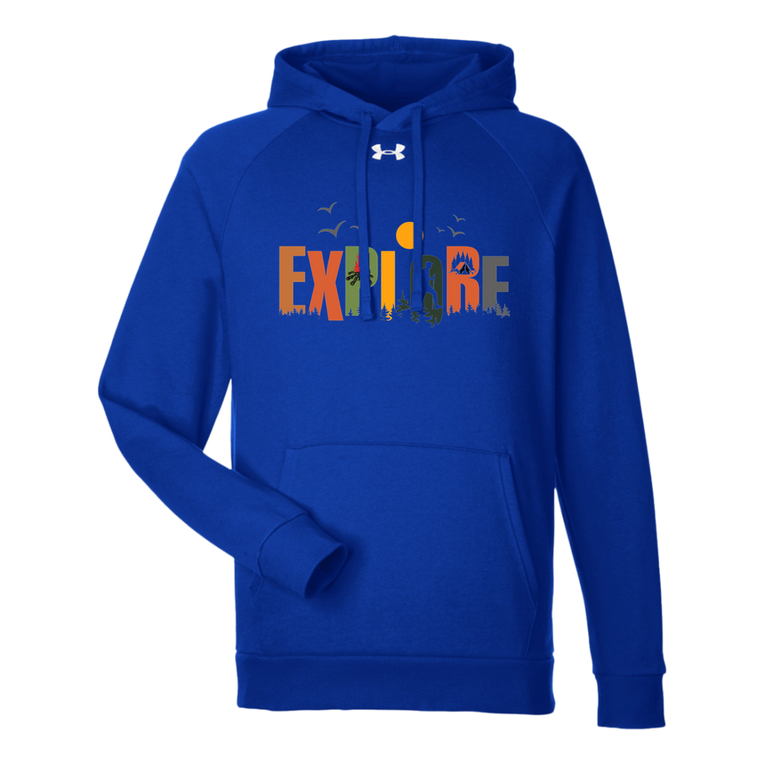 1379757 Under Armour Mens Rival Fleece Hoodie