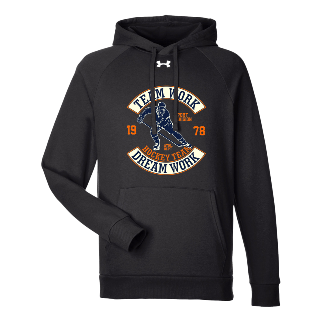 1379757 Under Armour Mens Rival Fleece Hoodie