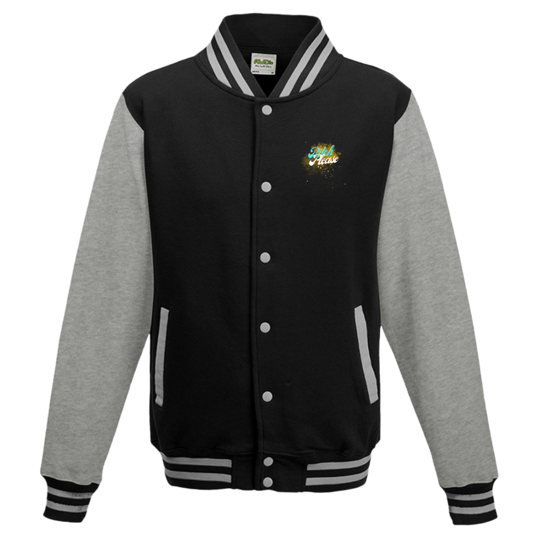 JHA043 AWDis Mens Letterman Jacket