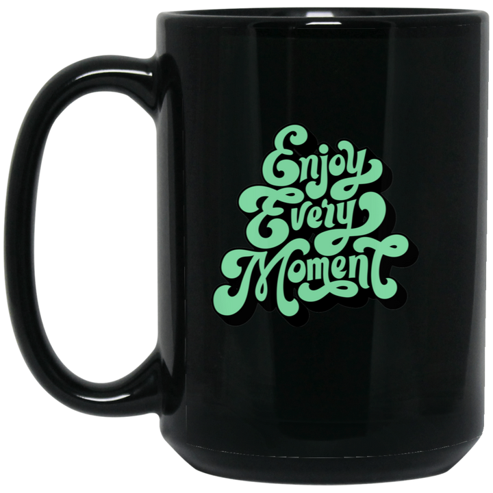 BM15OZ 15oz Black Mug