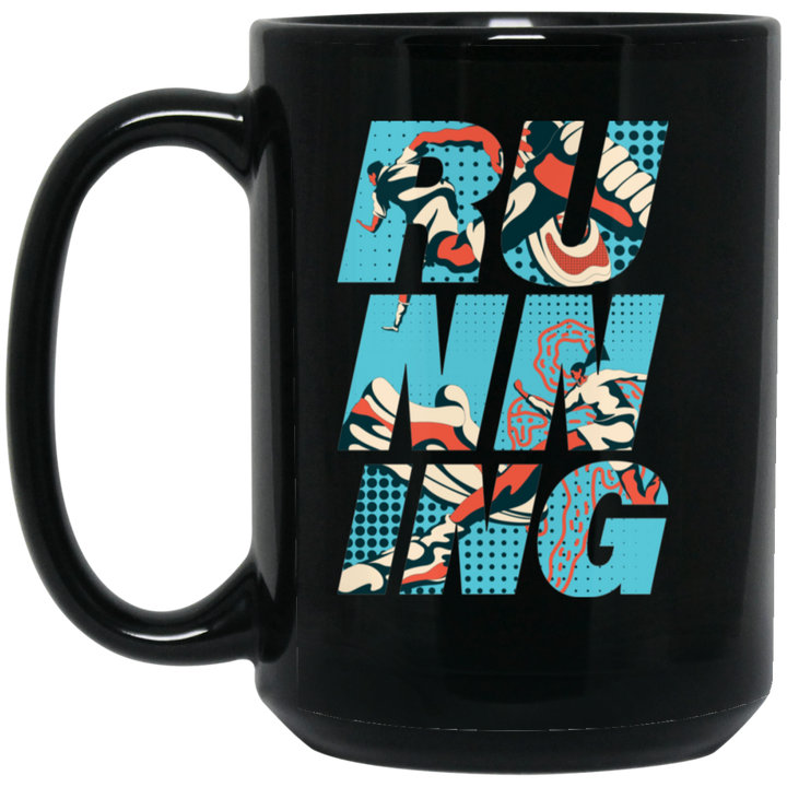 BM15OZ 15oz Black Mug