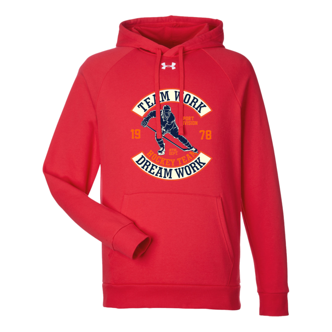 1379757 Under Armour Mens Rival Fleece Hoodie