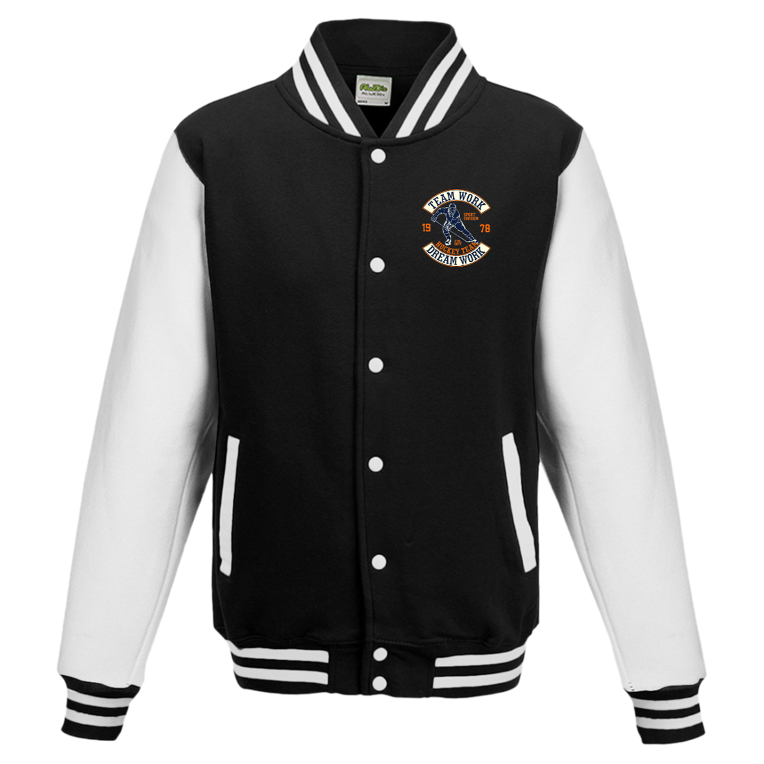 JHA043 AWDis Mens Letterman Jacket