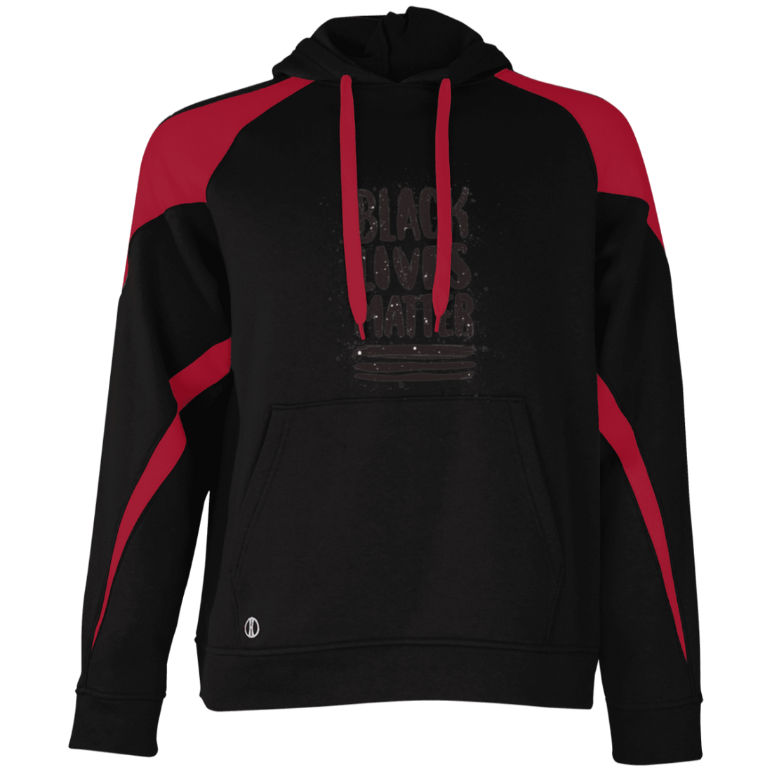 229546 Athletic Colorblock Fleece Hoodie