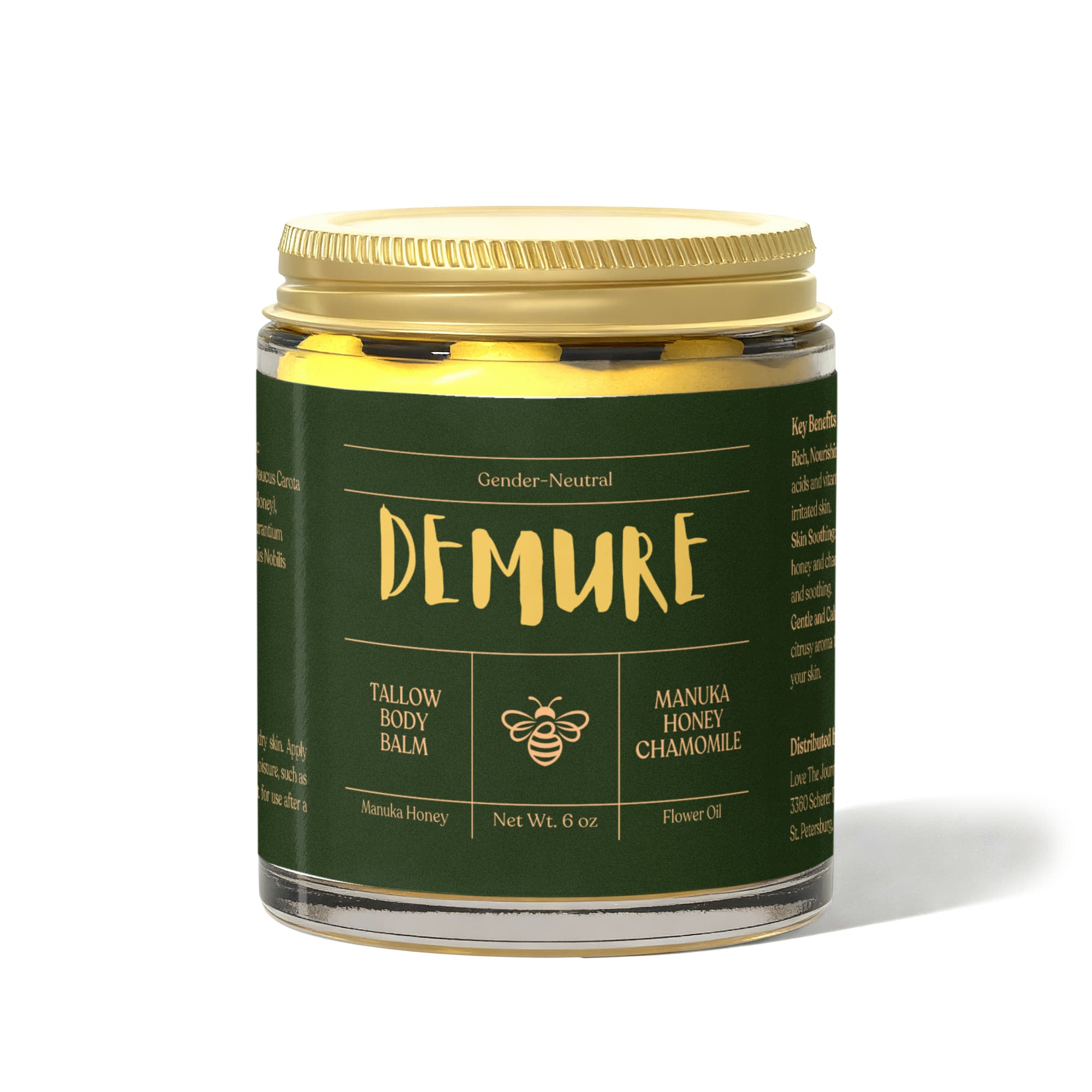 Manuka Honey Chamomile Tallow Body Balm