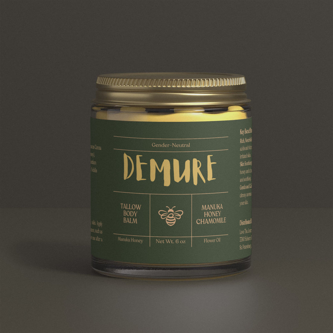 Manuka Honey Chamomile Tallow Body Balm