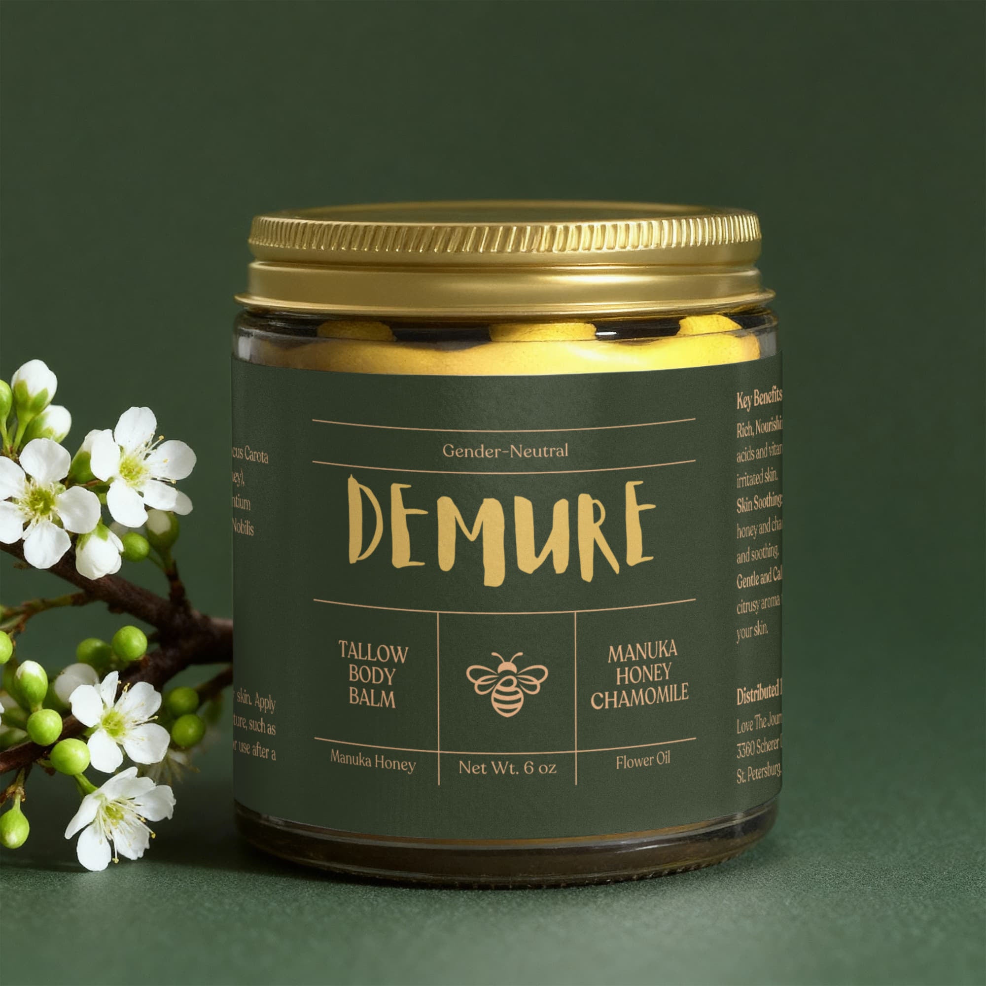 Manuka Honey Chamomile Tallow Body Balm