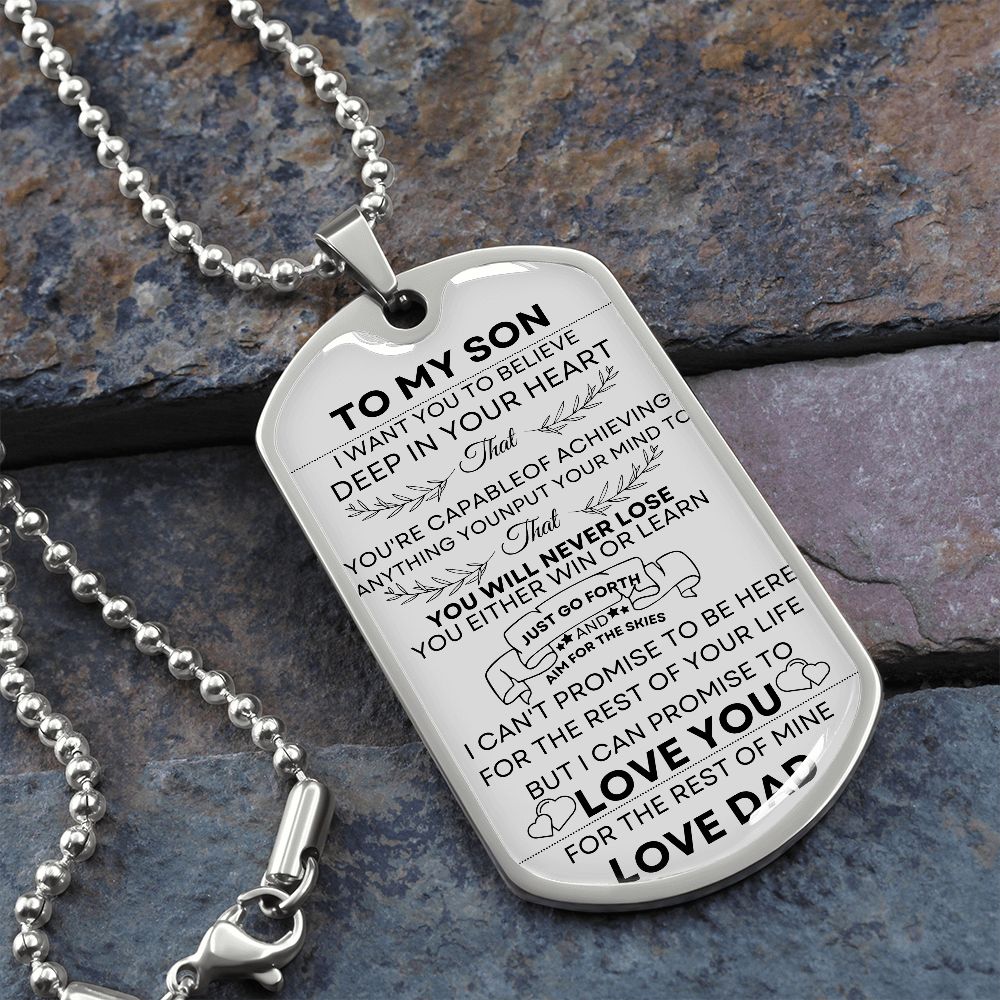 Son Dog Tag