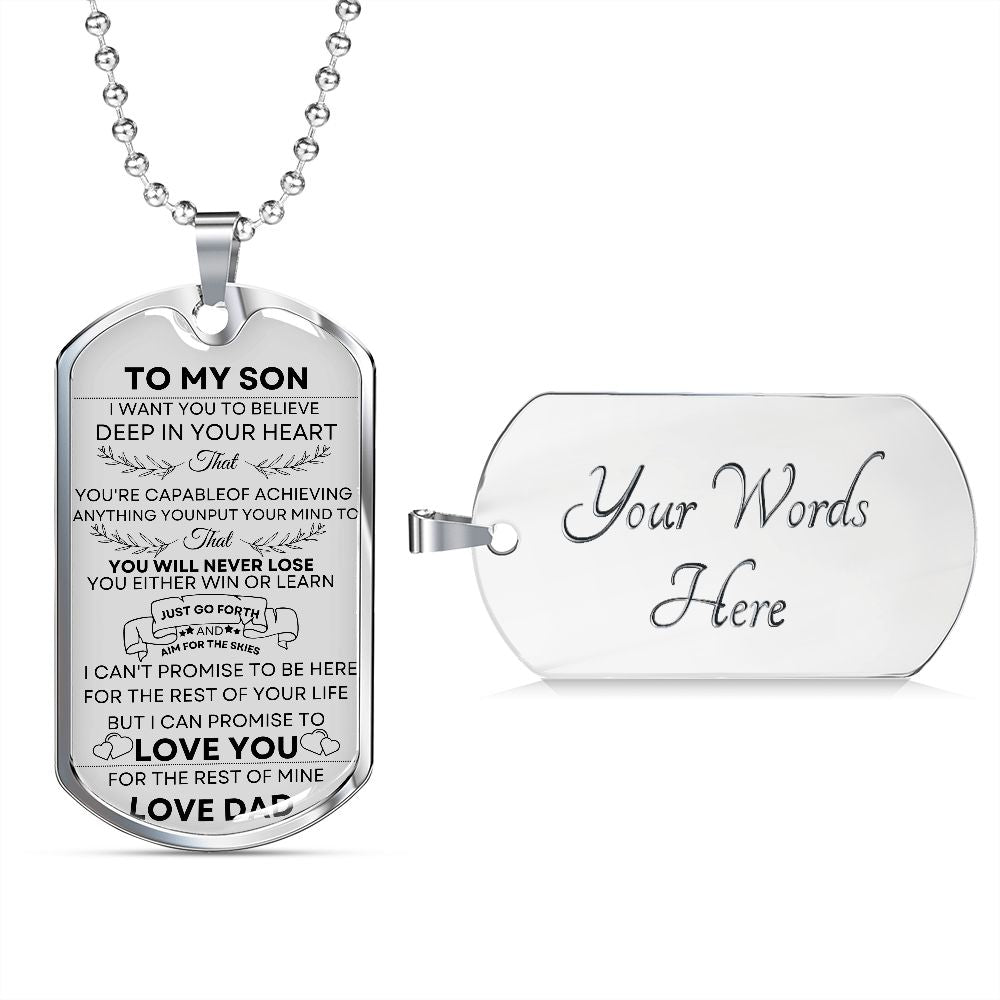 Son Dog Tag