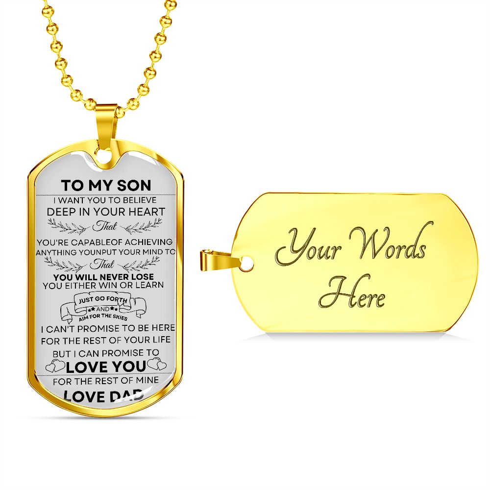Son Dog Tag
