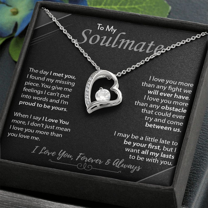 To My Soulmate - Forever Love Necklace