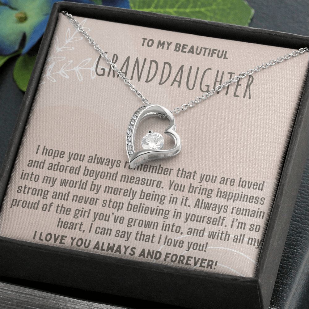 TO MY BEAUTIFUL GRAND DAUGHTER